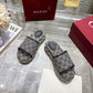 GEM144 Designer Shoes women Sandals for women pink black blue color shoes high quality size 35 to 41