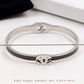 CEM201 Fashion Titanium Steel Design Shell Bracelets Charm for Women Gold Jewelry