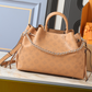 LEM638 New arrive fashion pink  white light brown light khaki bag for woman hands bag beautiful gift to choose gift  32 x 23 x 13cm