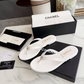 CEM338 New arrive fashion black white shose for woman beautiful Slippers gift to choose