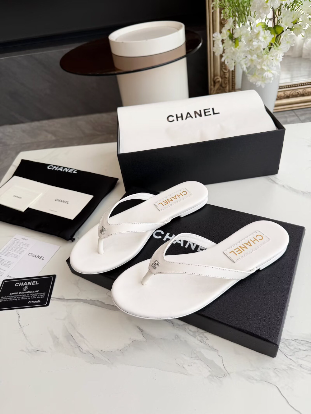 CEM338 New arrive fashion black white shose for woman beautiful Slippers gift to choose