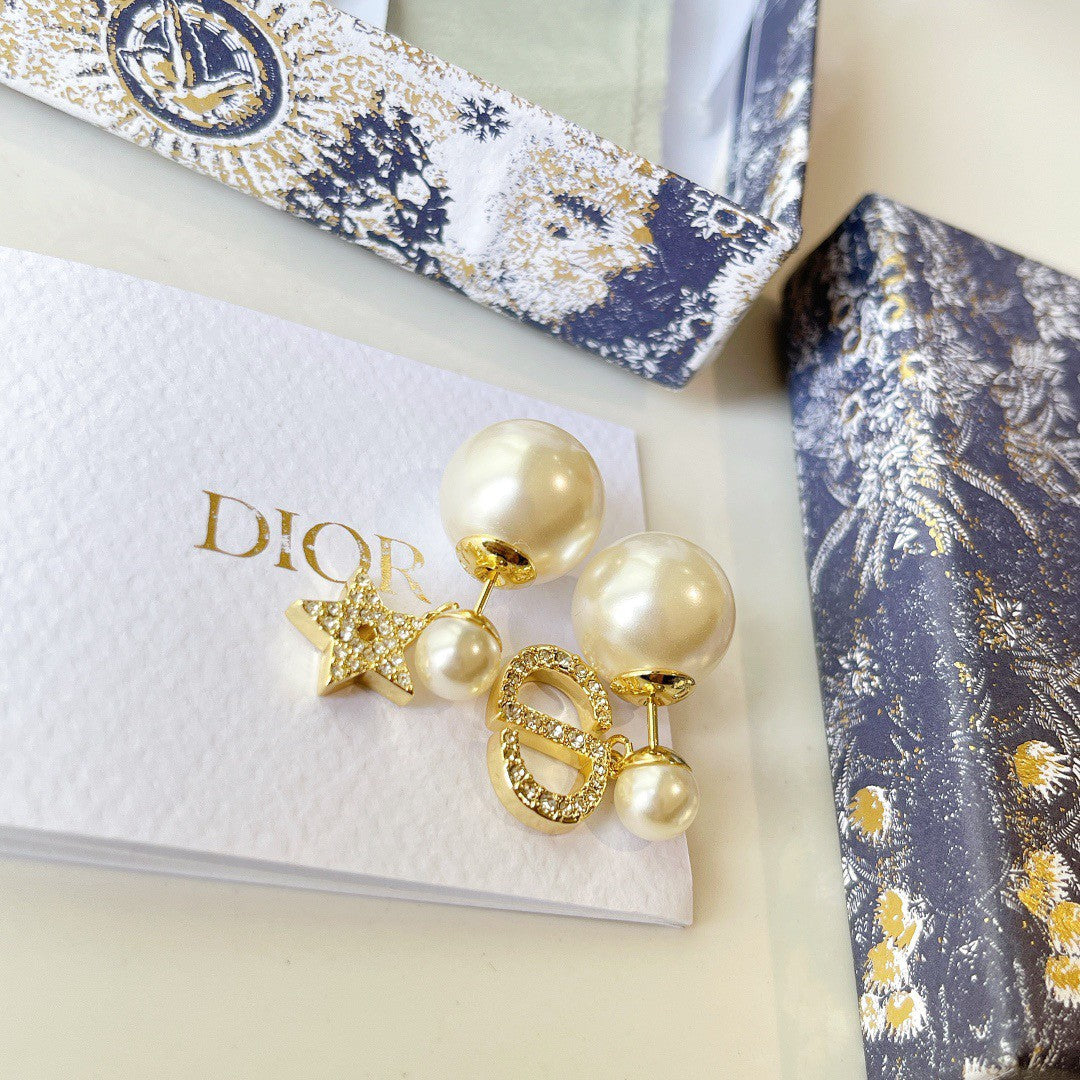 DEM248 New Arrive Fashion  Hot Sale  with Diamond Stars Earring  for Woman Jewelry To Choose