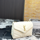 YLEM10 New arrive fashion pink khaki black  brown coffee  color bag for woman beautiful gift to choose 22*7*17cm