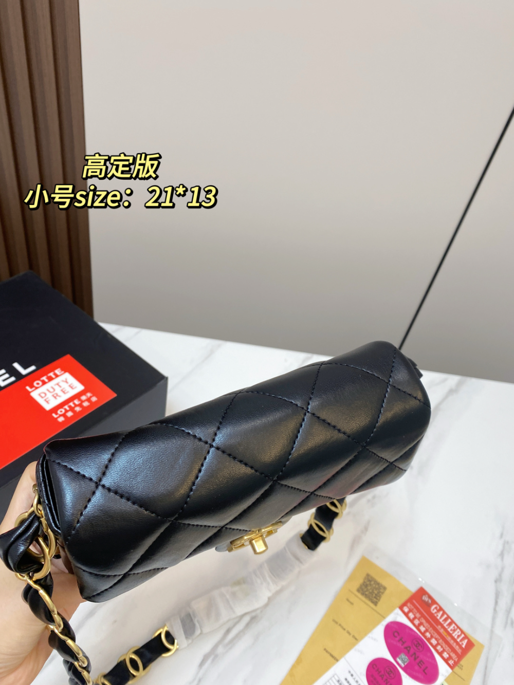 CEM391 New arrive fashion black white red color bag for woman beautiful gift to choose 2 size
