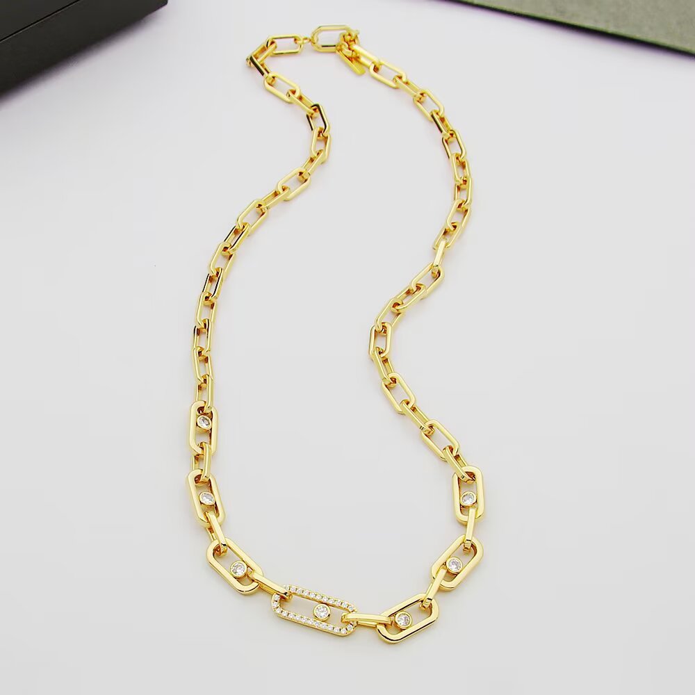 MEN17 Luxury necklace elegant necklaces designer necklaces womeng silver chains top quality pendant charm jewellery