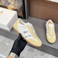 DEM325 Womens  men  Shoes Fashion Female Luxury Designer yellow Ladies shoes size 35-45