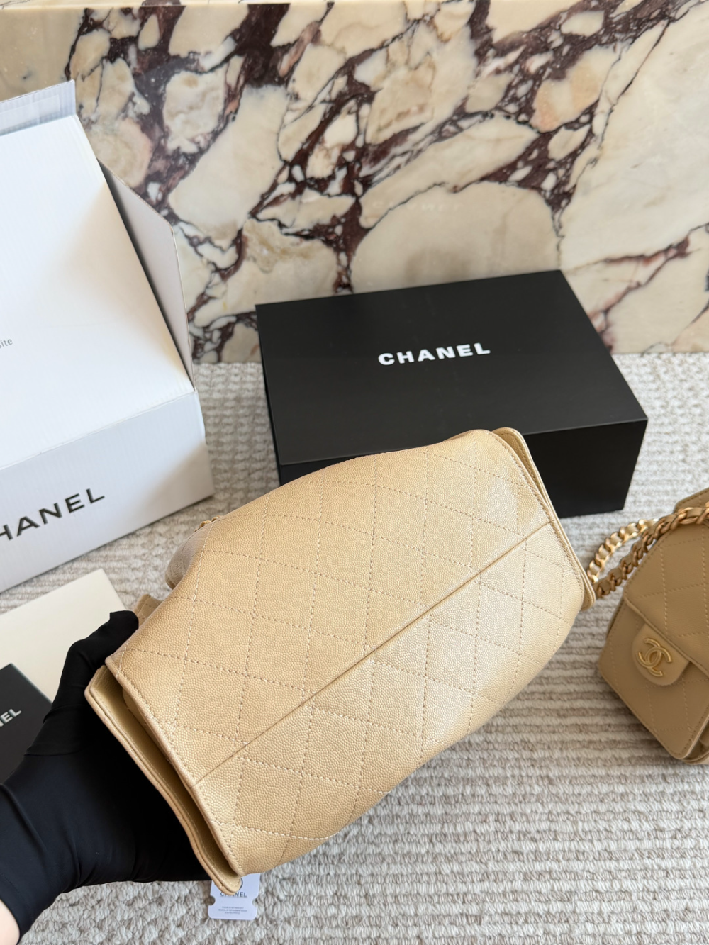 CEM329 New arrive fashion khaki color bag for woman beautiful gift to choose gift size to choose 2 size