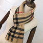 BEM33 Fashion Women's men Cashmere Designer Scarf Soft Touch Warm Packaging Autumn and Winter Long Shawl Brown and White Full Letter Scarf180*30cm