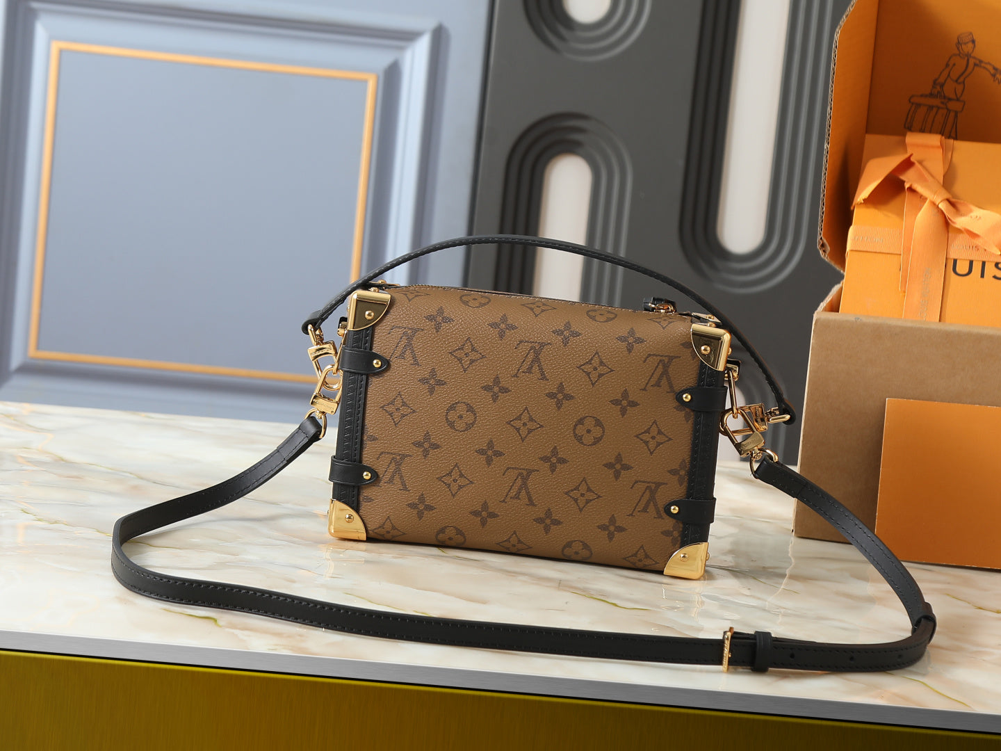 LEM94  New arrive fashion gray bag for woman beautiful gift to choose gift size to choose 19*12*7.5CM