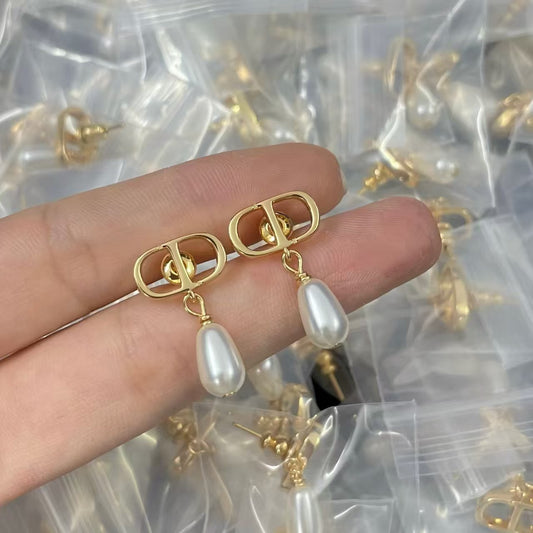 DEM263 New Arrive Fashion  Hot Sale  with Pearl Earring  for Woman Jewelry To Choose Gift