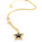 DEM289  New Arrive Fashion  with Diamond Stars Pearl  Necklce for Woman Brass Material Jewelry To Choose Gift