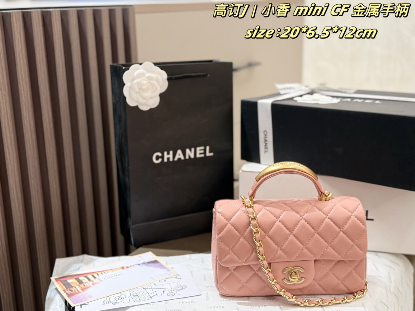 CEM266 New arrive fashion black white red   pink brown gray bag for woman hands bag beautiful gift to choose gift 20*6.5*12cm