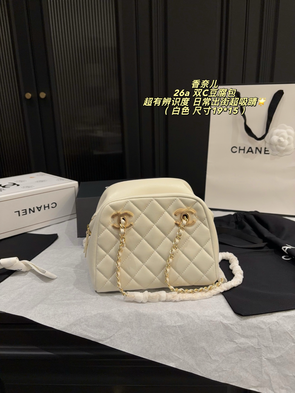 CEM340 New arrive fashion black white brown pink color bag for woman beautiful gift to choose gift size to choose 19*15cm