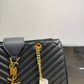 YLEM14 New arrive fashion black color bag for woman beautiful gift to choose size 32*23cm