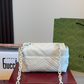 GEM186 New arrive fashion black white grey color bag for woman beautiful gift to choose gift size to choose 18*7*11cm