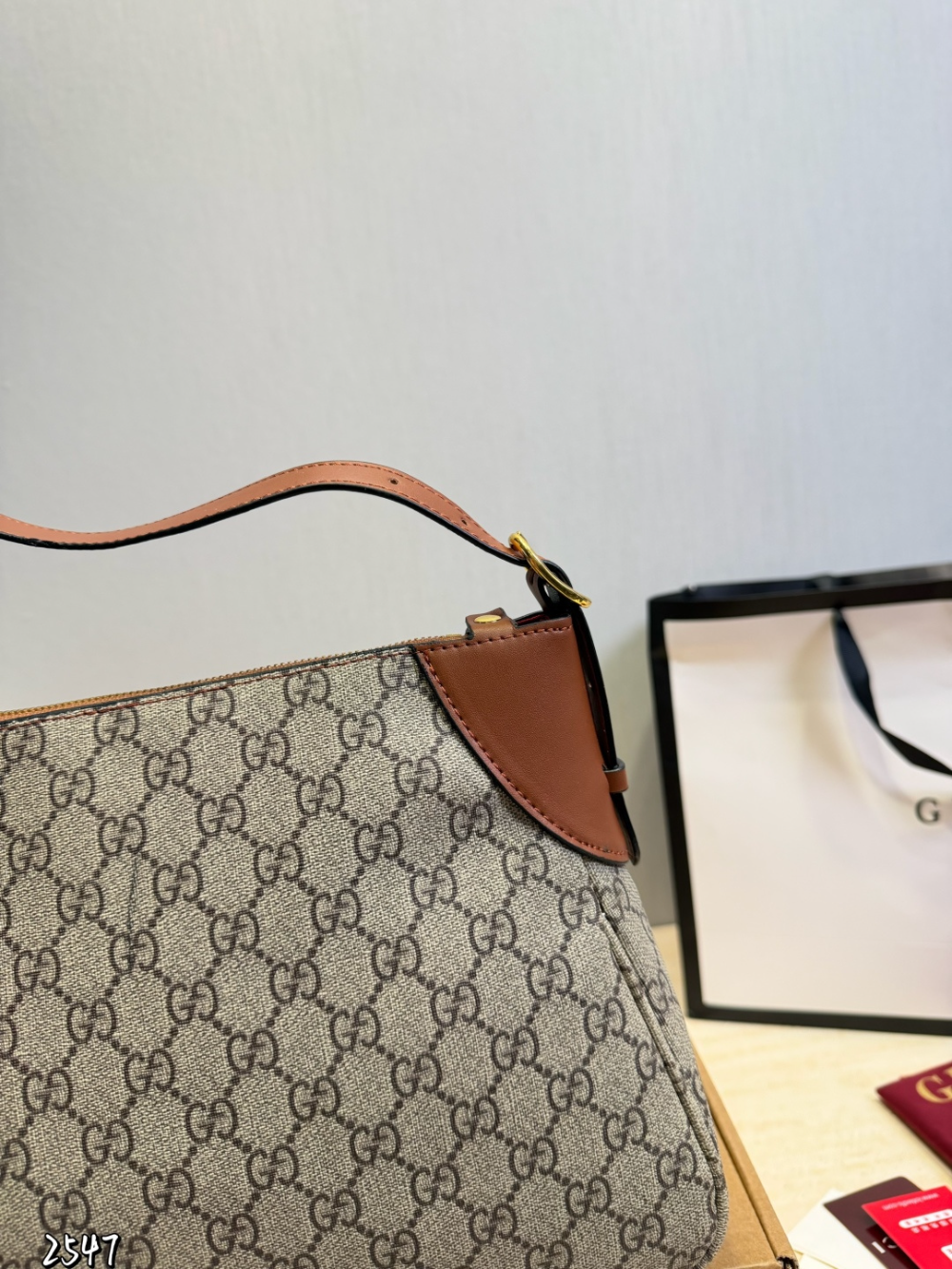 GEM241 New arrive fashion brown color bag for woman beautiful gift to choose