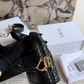 DEM327 New arrive fashion black white blue pink color bag for woman beautiful gift to choose gift size to choose 2 size