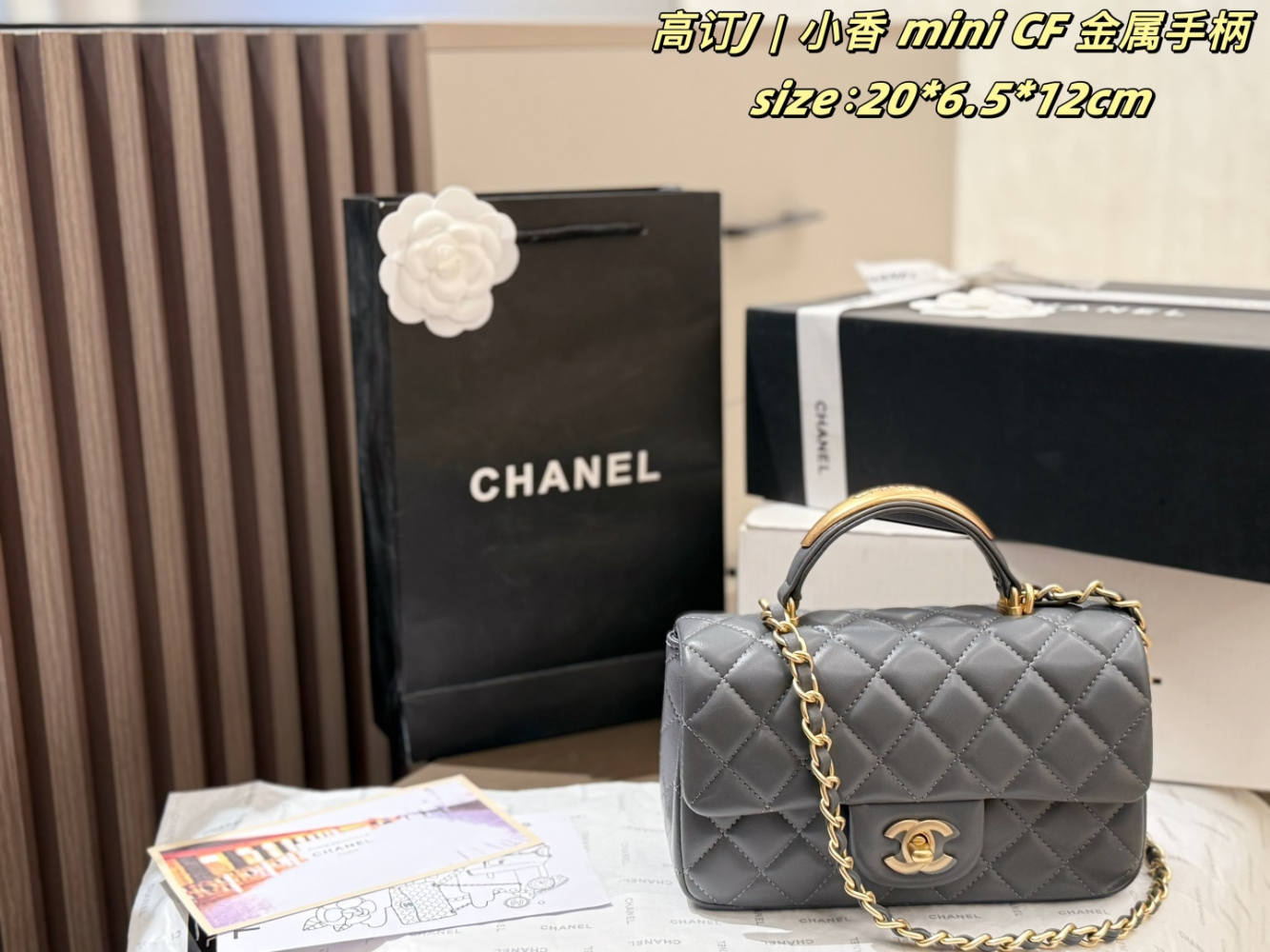 CEM266 New arrive fashion black white red   pink brown gray bag for woman hands bag beautiful gift to choose gift 20*6.5*12cm