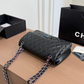 CEM467 New arrive fashion black white yellow peach red lake blue red  purple color bag for woman beautiful gift to choose 25*15cm