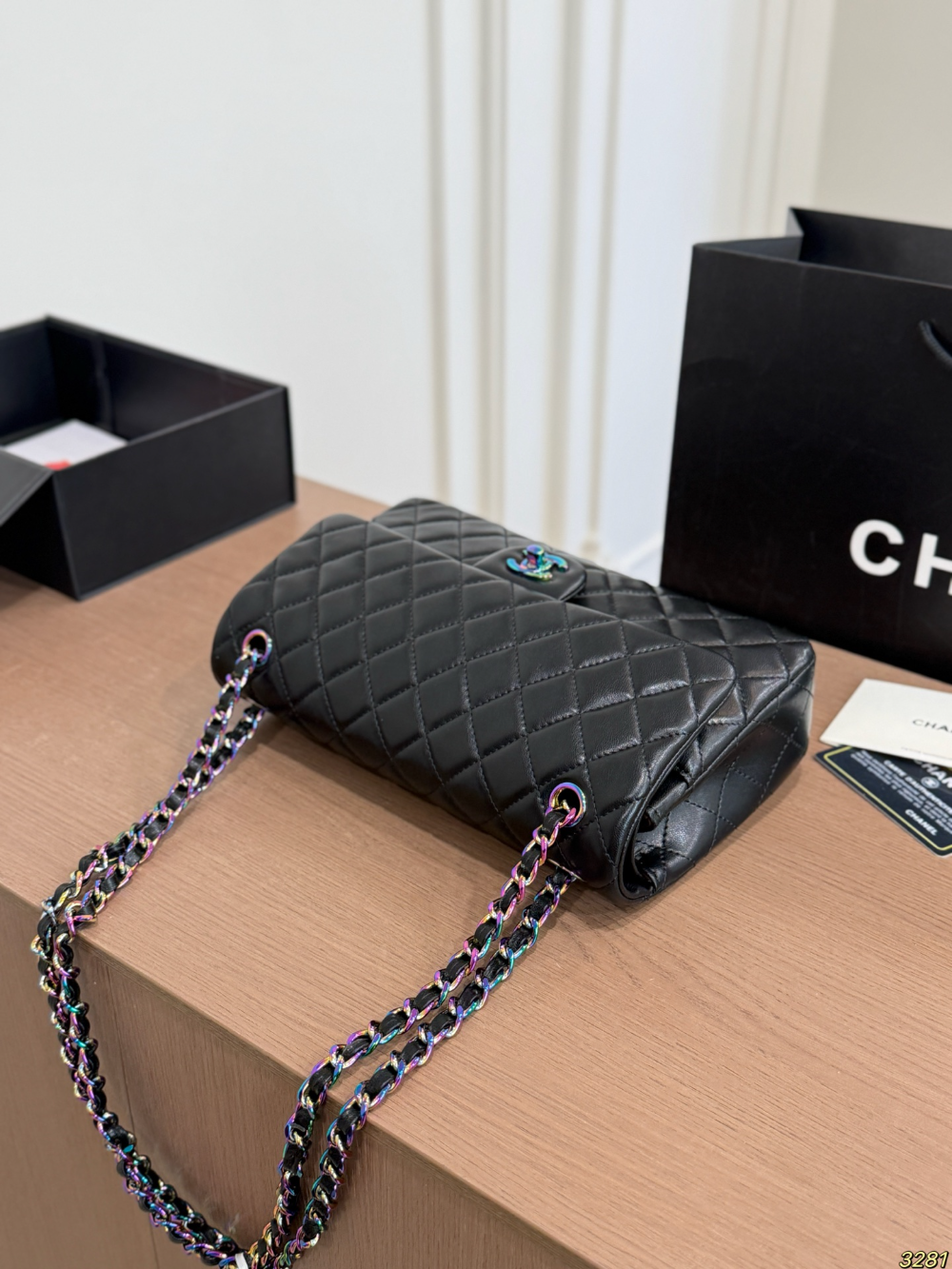 CEM467 New arrive fashion black white yellow peach red lake blue red  purple color bag for woman beautiful gift to choose 25*15cm