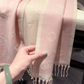 CEM483 new arrive  Hot sale pink black color fashion beautiful  scarf  for woman gift  to choose