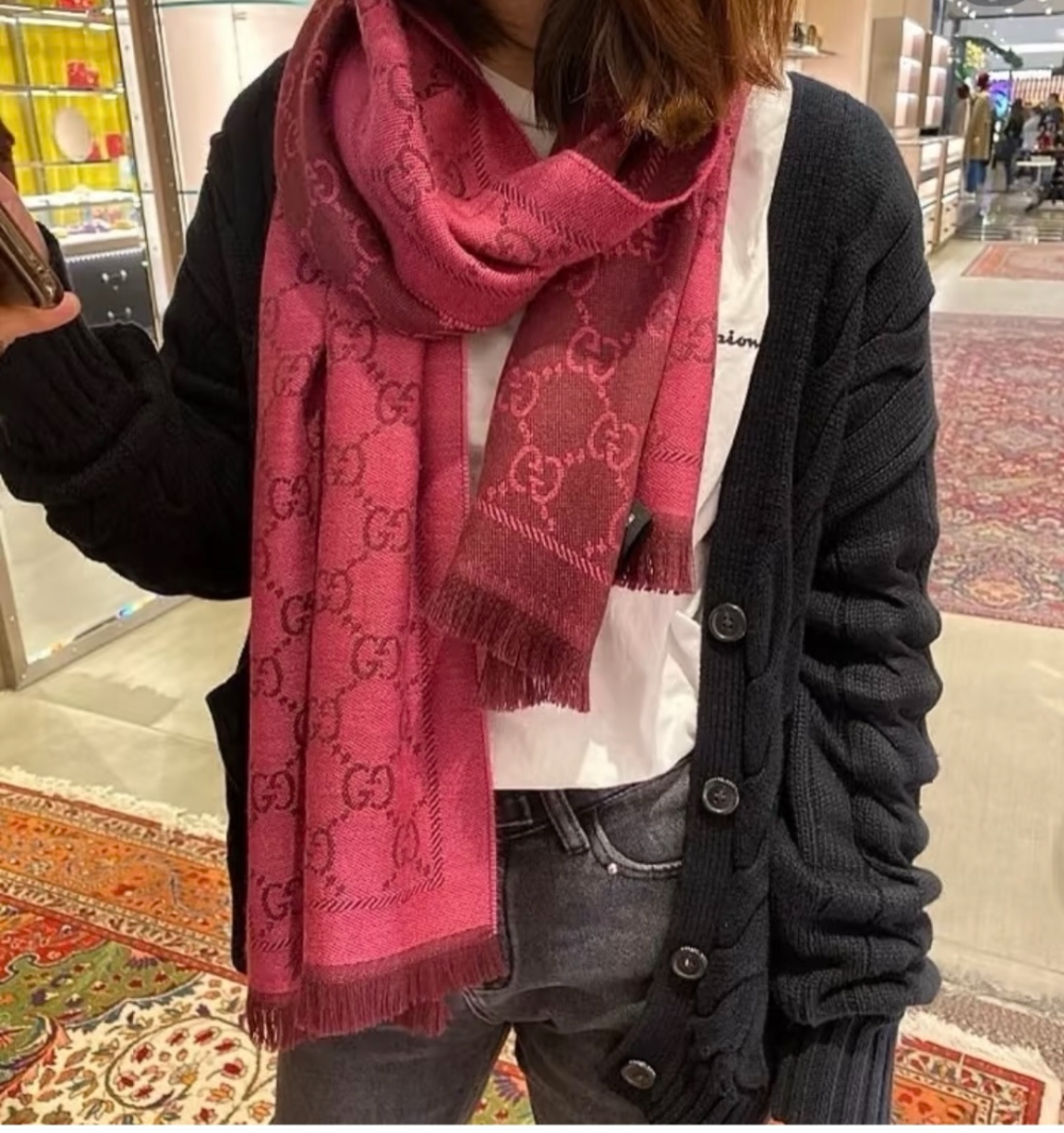 GEM258 new arrive  Hot sale red color fashion beautiful  scarf  for woman gift  to choose 48x180cm
