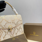BEM40 New arrive fashion blue white gold beige green bag for woman hands bag beautiful gift to choose gift 21*16cm