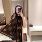 FEM31 new arrive  Hot sale brown black blue grey khaki color fashion beautiful  scarf  for woman gift  to choose