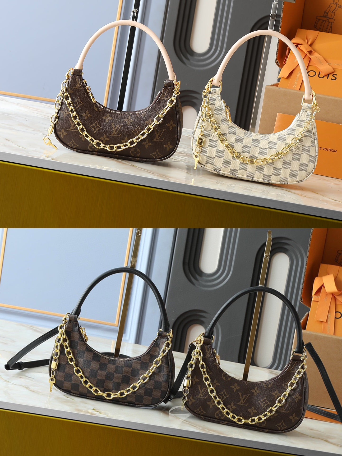 LEM296  Designer Bag Shoulder Fashion Luxury Women Handbag Crossbody Leather Bags size 24.0 x 10.0 x 6.0 cm