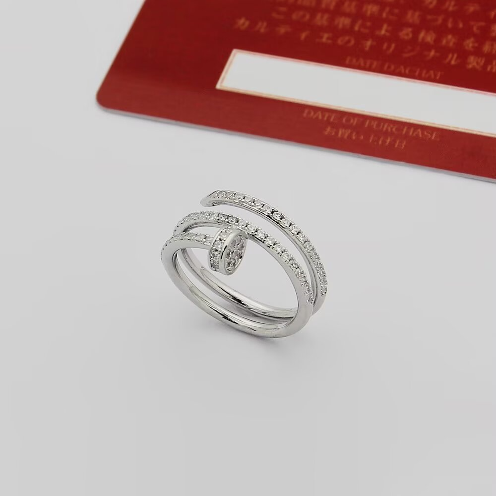 CREM231  New Classic Ring Brand Designer Titanium Steel Ring Gold Ring Women Mens Ring Love Promise Jewelry