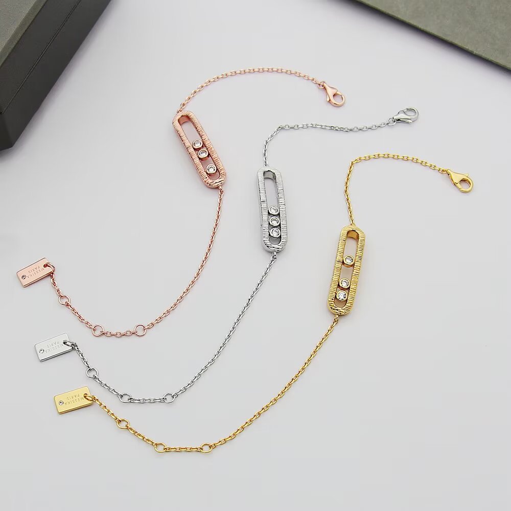 MEM08 Luxury Bracelet Classic Bracelet Designer for Women Cuff copper Bangle