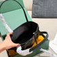 GoEM03 Crossbody Shoulder Bag Women Mini drawstring bucket bags Luxury vintage classic Handbag 20cm