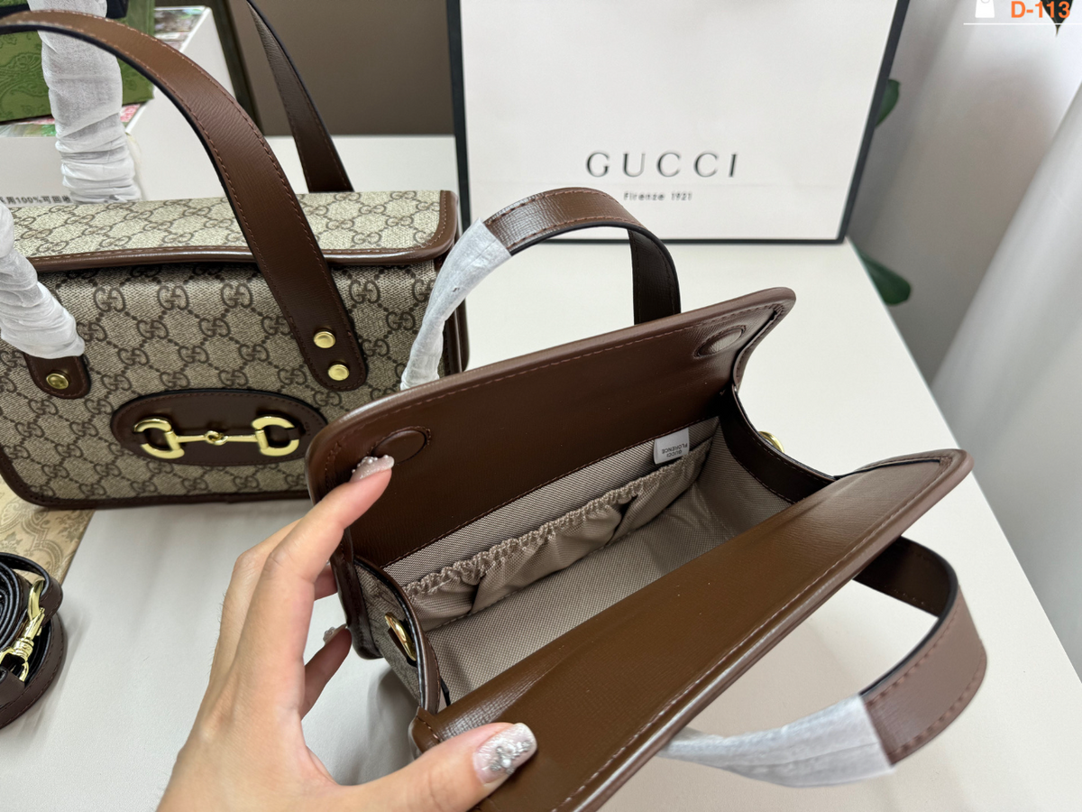 GEM244 New arrive fashion brown color bag for woman beautiful gift 2 size
