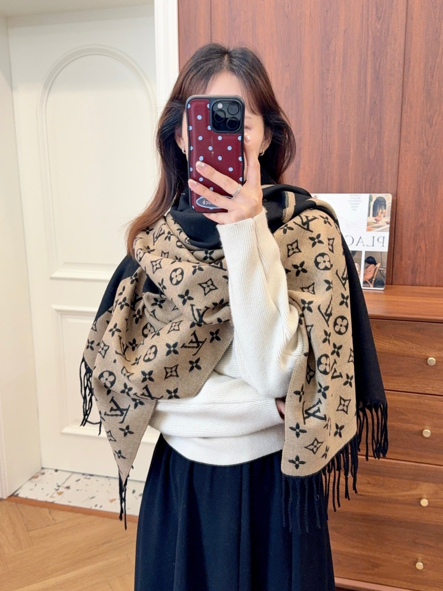 LEM275 Designer Scarf Cashmere Scarves For Winter Warm Womens and mens Long Wraps Scarf gifts Size 65*180cm