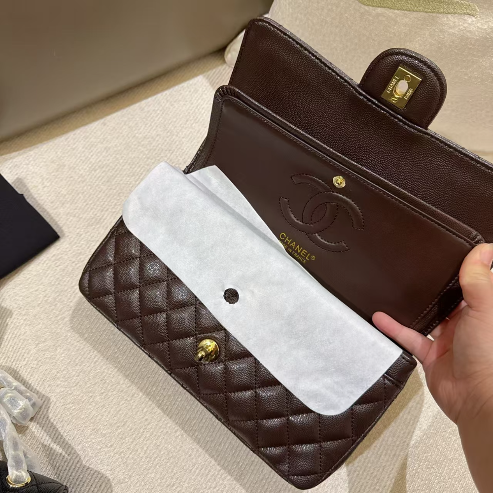 CEM485 New arrive fashion black coffee bag for woman hands bag beautiful gift to choose gift 25 cm