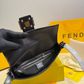 FEM25 New arrive fashion black  off-white brown khaki  bag for woman hands bag beautiful gift to choose gift  27 13cm
