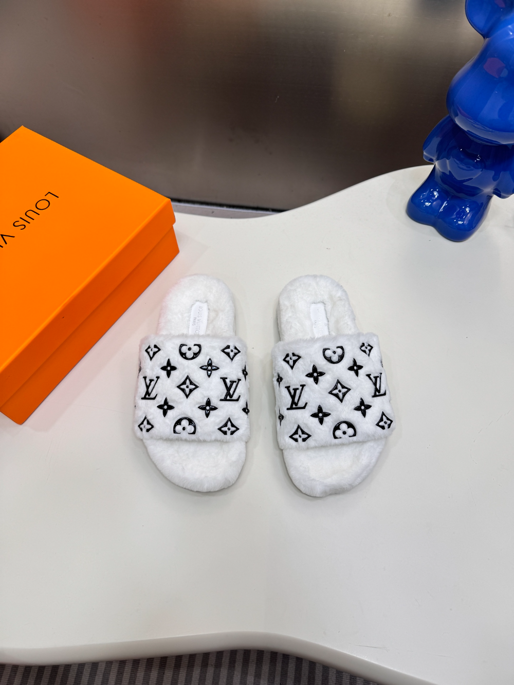 LEM579 Designer women slippers black white bown grey color sandals shoes for women high quality