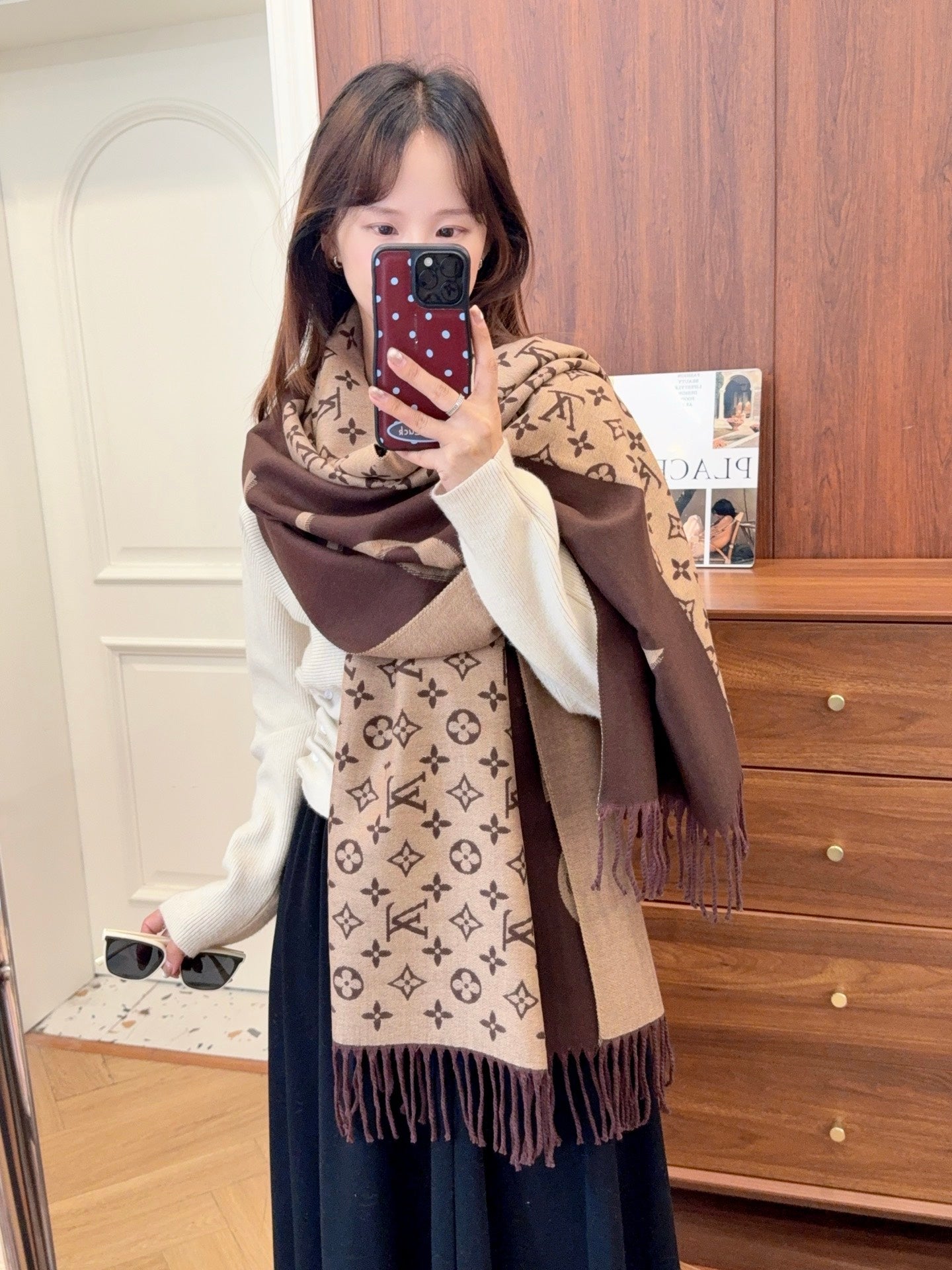 LEM275 Designer Scarf Cashmere Scarves For Winter Warm Womens and mens Long Wraps Scarf gifts Size 65*180cm