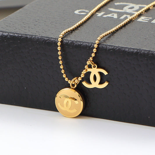 CEM255 New Arrive Gold Color Necklace Fashion Design  Necklace Charm for Women Jewelry