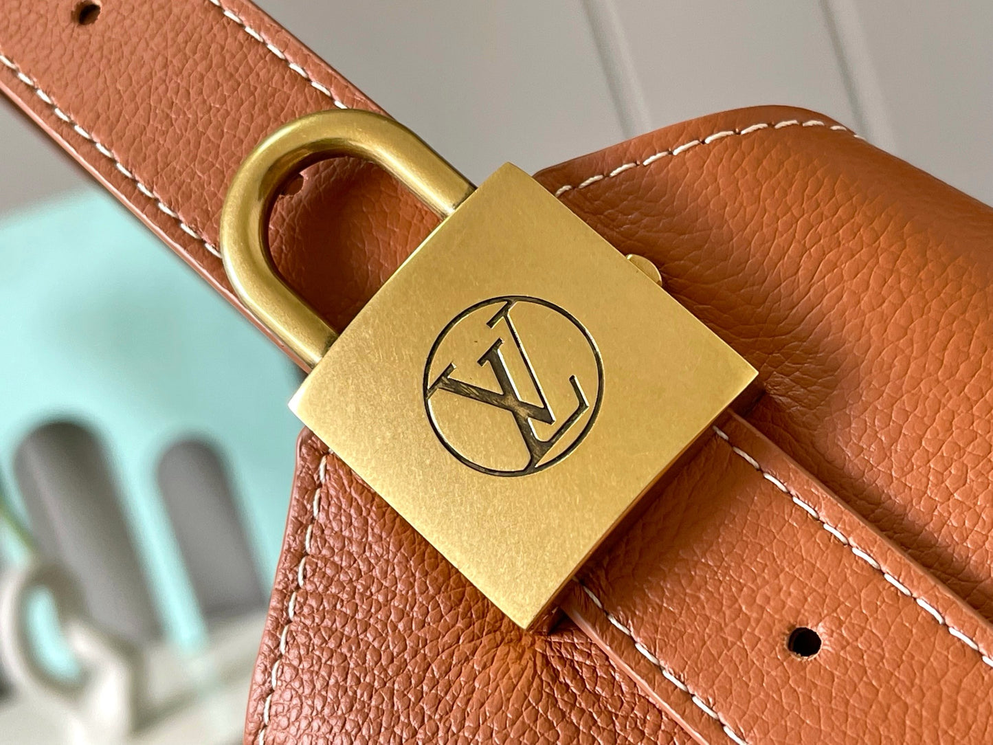 LEM346 Original Epsom Head  top quality bag New Genuine Leather Women's Crossbody Stewardess