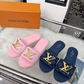 LEM534 New arrive fashion black red pink blue light pink brown shose for woman beautiful Slippers gift to choose