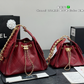 CEM387 New arrive fashion black white red khaki yellow pink silver blue purple color bag for woman beautiful gift to choose 2 size