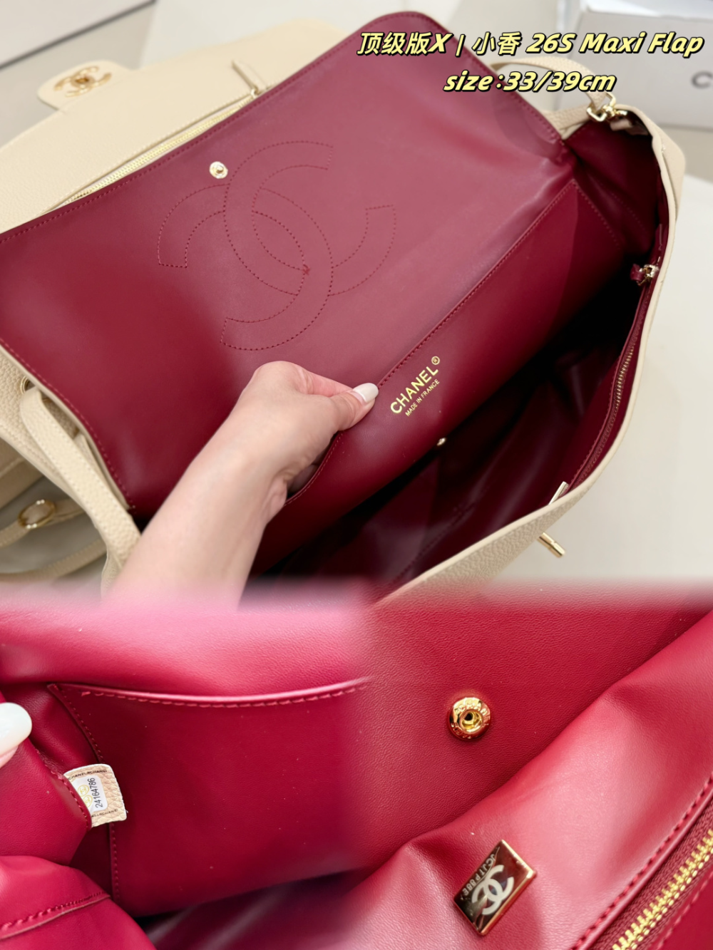 CEM299 New arrive fashion black khaki color bag for woman beautiful gift to choose gift 2 size