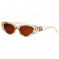 DEM310 Designer sunglasses luxury Spicy girl style sunglasses for women Sexy trend men gift glasses Beach shading UV protection polarized glasses with box
