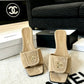 CEM260 New arrive fashion black and white color shose for woman beautiful Slippers gift to choose