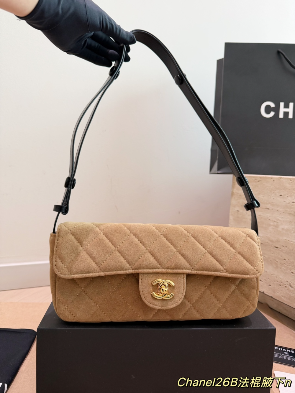 CEM486 New arrive fashion black red khaki bag for woman hands bag beautiful gift to choose gift 25*11cm