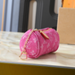 LEM626 New arrive fashion blue pink peach red light gray-green bag for woman hands bag beautiful gift to choose gift 11 x 7.5 x 6 cm