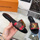 LEM535 New arrive fashion black brown blue shose for woman beautiful Slippers gift to choose