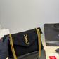 YLEM15 New arrive fashion black caramel brown color bag for woman beautiful gift to choose size 28*17cm