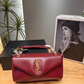 YLEM9 New arrive fashion black white red green color bag for woman beautiful gift to choose gift size to choose 26 *15 cm
